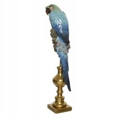 Papagailis zila dekoratīvā figūriņa 45 cm cena un informācija | Interjera priekšmeti | 220.lv