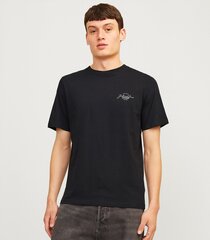 Jack & Jones мужская футболка 12256799*01, черный 5715602786829 цена и информация | Футболки мужские | 220.lv