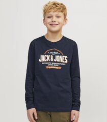 Jack & Jones bērnu krekls 12258880*01, tumši zils 5715603774818 cena un informācija | T-krekli sievietēm | 220.lv