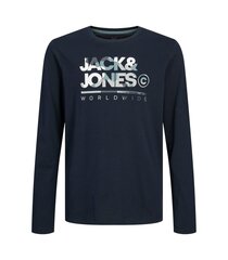 Jack & Jones bērnu krekls 12259498*02, tumši zils 5715606166825 cena un informācija | T-krekli sievietēm | 220.lv