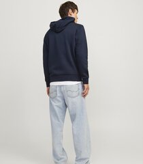 Jack & Jones vīriešu sporta krekls 12255617*02, tumši zils 5715602831369 cena un informācija | Vīriešu krekli | 220.lv