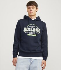 Jack & Jones vīriešu sporta krekls 12255617*02, tumši zils 5715602831369 cena un informācija | Vīriešu krekli | 220.lv