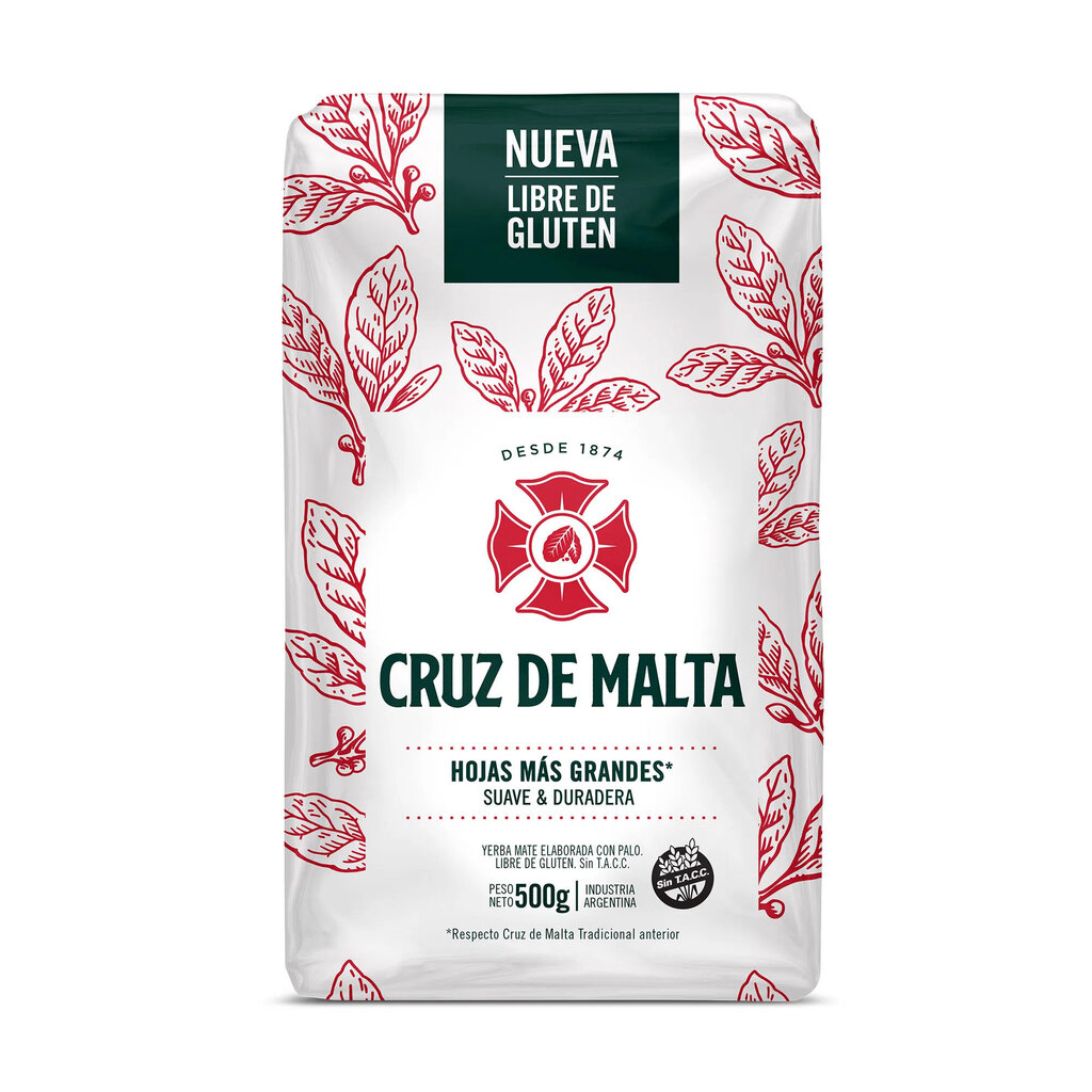 Tēja Yerba Mate Cruz De Malta, 500g цена и информация | Tēja | 220.lv