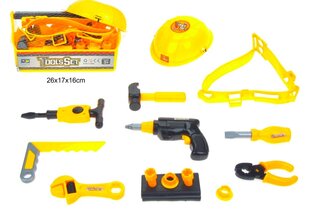 Rotaļu instrumentu komplekts Electronics LV-300303, dzeltens, 1 gab. cena un informācija | Rotaļlietas zēniem | 220.lv