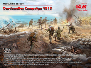 Līmējošais modelis ICM DS3520 Dardanelles Campaign 1915 1/35 cena un informācija | Līmējamie modeļi | 220.lv