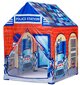 Telts rotaļu laukumam, policijas iecirknim Iplay 81811, 95x72x102 cm, zila cena un informācija | Bērnu rotaļu laukumi, mājiņas | 220.lv