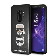 Karl Lagerfeld KLHCS9LKICKC S9 Plus G965 hardcase czarny|black Karl & Choupette цена и информация | Чехлы для телефонов | 220.lv