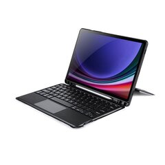 Dux Ducis DK - aizsargmaciņš ar bezvadu tastatūru priekš Samsung Tab S9, melns cena un informācija | Somas, maciņi | 220.lv