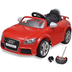 Elektromobilis bērniem Audi TT RS, sarkans cena un informācija | Bērnu elektroauto | 220.lv