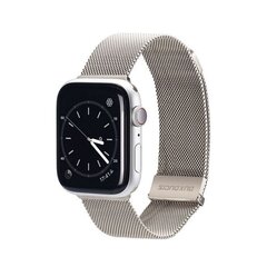 Dux Ducis Milanese, magnētiskā siksniņa Apple Watch 38/40/41mm, sudraba цена и информация | Аксессуары для смарт-часов и браслетов | 220.lv