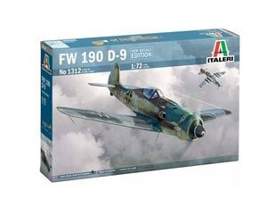 Italeri - Focke-Wulf Fw 190D-9, 1/72, 1312 цена и информация | Конструкторы и кубики | 220.lv