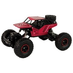 Tālvadības automašīna Lean Toys Big Wheels 1:16, sarkana цена и информация | Игрушки для мальчиков | 220.lv