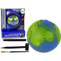 Rakšanas komplekts Planet Earth Lean Toys, 7 cm цена и информация | Развивающие игрушки | 220.lv