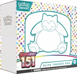 Galda spēle Pokemon TCG — Scarlet & Violet 3.5: 151 Elite Trainer Box cena un informācija | Galda spēles | 220.lv