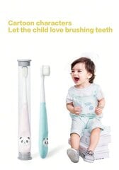 Bērnu zobu birstes (mīkstas) Tech Zone, 4 gab. cena un informācija | Zobu pastas, birstes | 220.lv