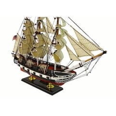 Kolekcionējama kuģa modelis USS Constitution XXL Lean Toys, 59x44x10 cm cena un informācija | Rotaļlietas zēniem | 220.lv