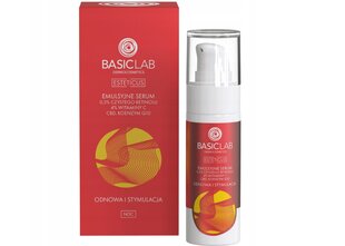 Sejas serums Basiclab retinols, 4% C vitamīns, koenzīms Q10 cena un informācija | Serumi sejai, eļļas | 220.lv