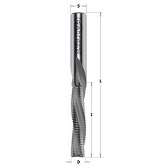 CMT Spirālveida frēze kokam / dēļiem Z3 D14 I50 L110 S14mm / negatīvs cena un informācija | Frēzes | 220.lv