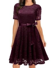 Женское платье DressTells, бордовое цена и информация | Платья | 220.lv