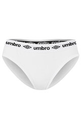 Sieviešu biksītes UMBRO UMUL0031, Kokvilna, Baltas, 4 gab. cena un informācija | Sieviešu biksītes | 220.lv