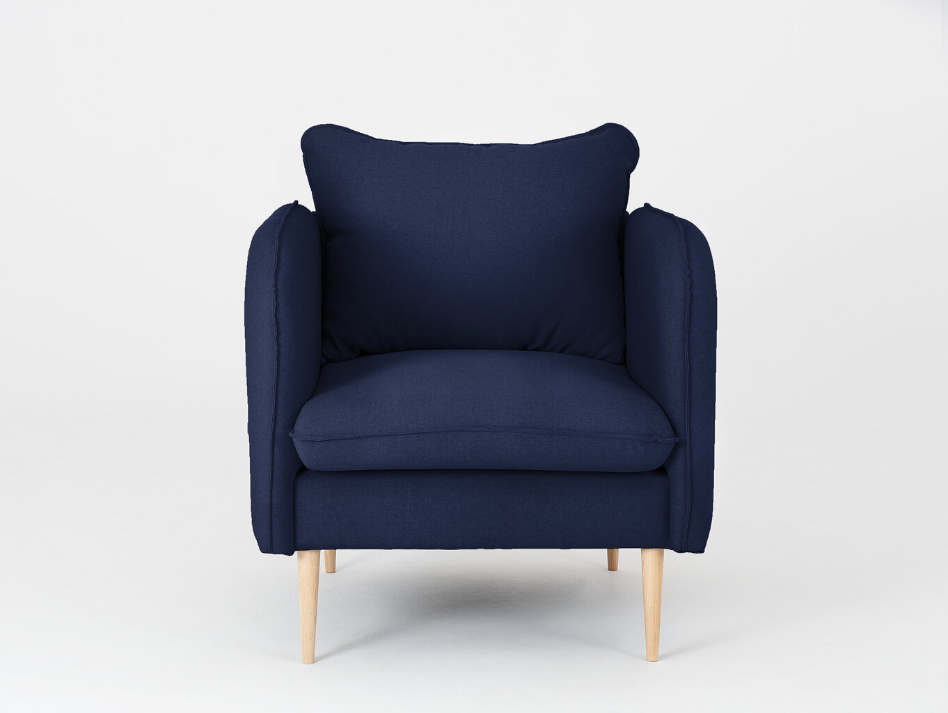 Krēsls Instit, 80x89x90 cm, tumši zils cena un informācija | Atpūtas krēsli | 220.lv