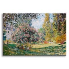 Audekla glezna viesistabas sienas reprodukcija Claude Monet 80x120cm цена и информация | Картины | 220.lv