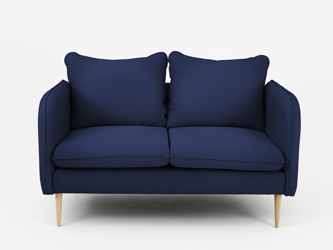 Divvietīgs dīvāns Instit, 145x89x90 cm, tumši zils цена и информация | Dīvāni | 220.lv