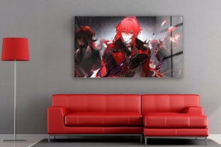 Stikla Bilde karotājs zēns anime manga 130x83 cm цена и информация | Детали интерьера | 220.lv