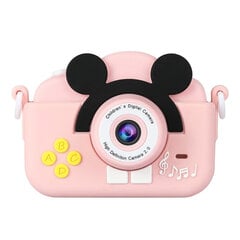 Цифровой фотоаппарат детский C13 Mouse розовый цена и информация | Видеокамеры | 220.lv