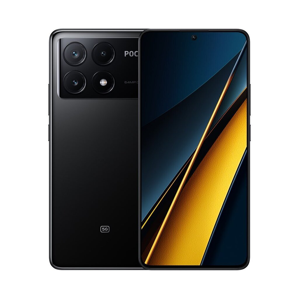 Xiaomi Poco X6 Pro 5G 256 GB Black цена и информация | Mobilie telefoni | 220.lv