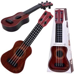 Mini ģitāra bērniem - ukulele In0154 CB, 25 cm цена и информация | Развивающие игрушки | 220.lv