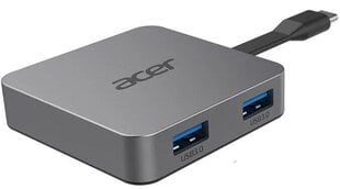 Acer док-станция 4в1 (HP.DSCAB.014) цена и информация | Адаптеры и USB разветвители | 220.lv