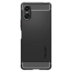 Spigen Rugged Armor case for Sony Xperia 10 VI - matte black цена и информация | Чехлы для телефонов | 220.lv