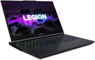 Lenovo Legion 5|Ryzen 5 5600H (6C/12T, 3.3-4.2 GHz, 16MB)|16GB|256GB|FHD, IPS, AG|Wi-Fi 6, BT 5.1|Windows 11 Pro|Atjaunināts/atjaunots cena un informācija | Portatīvie datori | 220.lv