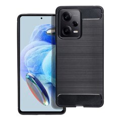 Carbonvāciņš priekš Xiaomi Redmi Note 12 Pro 5G, melns cena un informācija | Telefonu vāciņi, maciņi | 220.lv