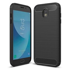 Carbon vāciņš, Samsung Galaxy J7 2017, melns cena un informācija | Telefonu vāciņi, maciņi | 220.lv