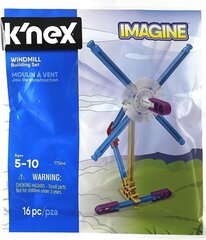 Knex Imagine Bloks Ветряная мельница 16 шт. цена и информация | Конструкторы и кубики | 220.lv