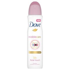 Izsmidzināms dezodorants Dove Invisible Care, 6 x 150 ml cena un informācija | Dezodoranti | 220.lv