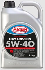 Motoreļļa Meguin Low Emission 5W-40, 5 L cena un informācija | Motoreļļas | 220.lv