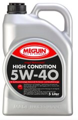 Motoreļļa Meguin High Condition 5W-40, 5 L cena un informācija | Motoreļļas | 220.lv