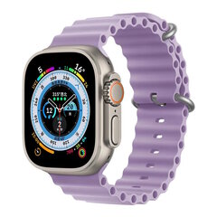 Riff Apple iWatch 38 / 40 / 41 mm, violeta cena un informācija | Viedpulksteņu un viedo aproču aksesuāri | 220.lv