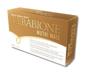 Kerabione Nutri Nail, Intensīvs nagu un nagu ādas kopšanas līdzeklis, balstīts uz eļļām, 8 ml cena un informācija | Nagu lakas, stiprinātāji | 220.lv