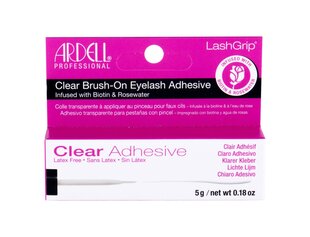 LashGrip Clear Adhesive Brush-On False Eyelashes cena un informācija | Mākslīgās skropstas, skropstu atliecēji | 220.lv