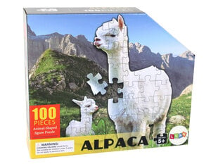 Puzle ar alpaku Lean Toys, 100 d. cena un informācija | Puzles, 3D puzles | 220.lv