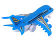 Tālvadības lidmašīna Lean Toys, zila/balta, 24x27x10 cm cena un informācija | Rotaļlietas zēniem | 220.lv