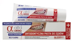 Zobu pasta Alfa Ortho Day, 75 ml cena un informācija | Zobu pastas, birstes | 220.lv