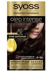 Matu krāsa Syoss Oleo Intense Permanent Oil šokolādes brūna, 115 ml cena un informācija | Matu krāsas | 220.lv