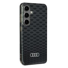 Audi IML Pattern MagSafe Case S24 S921 czarny|black hardcase AU-IMLMS24-Q5|D3-BK цена и информация | Чехлы для телефонов | 220.lv