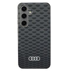 Audi IML Pattern MagSafe Case S24 S921 czarny|black hardcase AU-IMLMS24-Q5|D3-BK цена и информация | Чехлы для телефонов | 220.lv