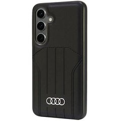 Audi Synthetic Leather MagSafe S24 S921 czarny|black hardcase AU-TPUPCMS24-Q5|D1-BK цена и информация | Чехлы для телефонов | 220.lv